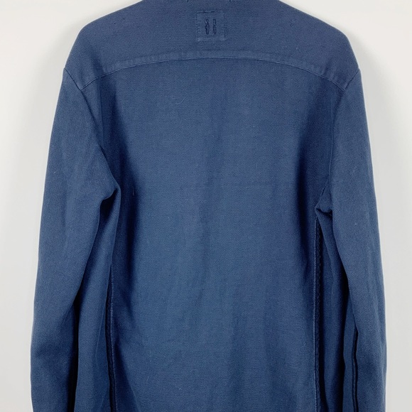 Hannes Roether Navy Cardigan sz XXL - Picture 7 of 9